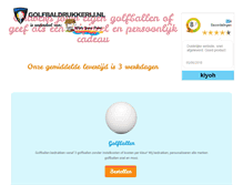 Tablet Screenshot of golfbaldrukkerij.nl